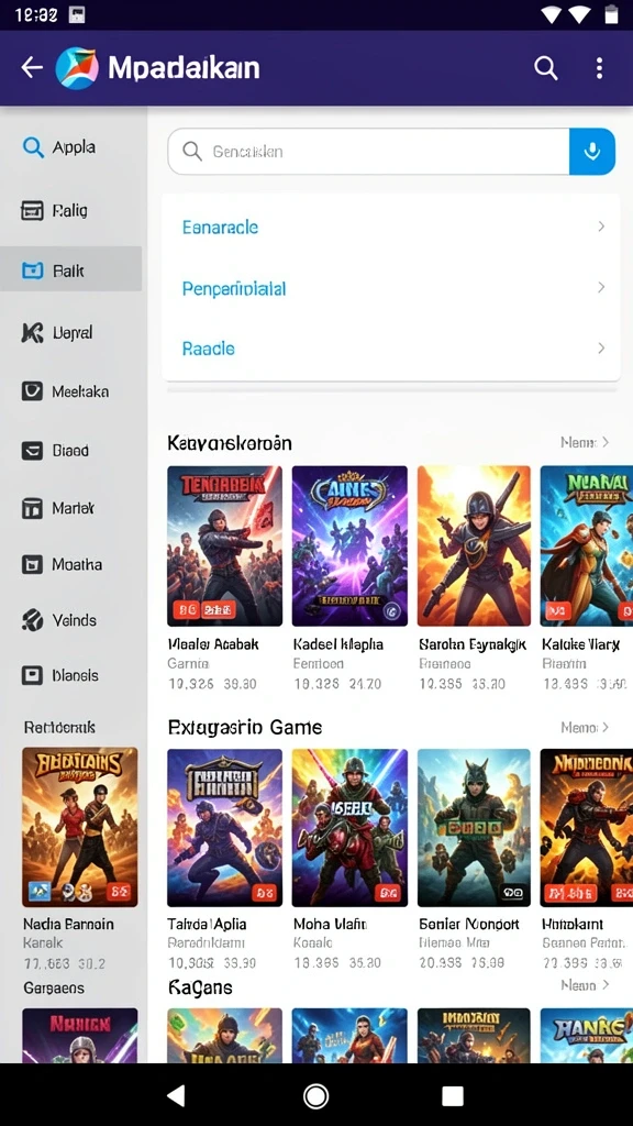 Tantangan menarik pada setiap level yang dihadapi.