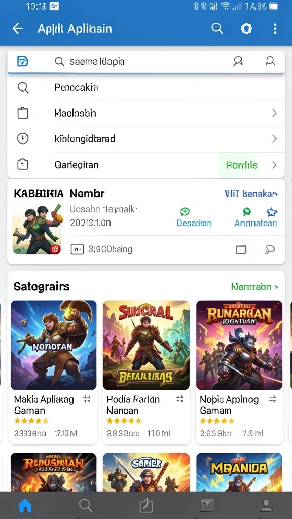 Desain grafis yang memukau dan modern.