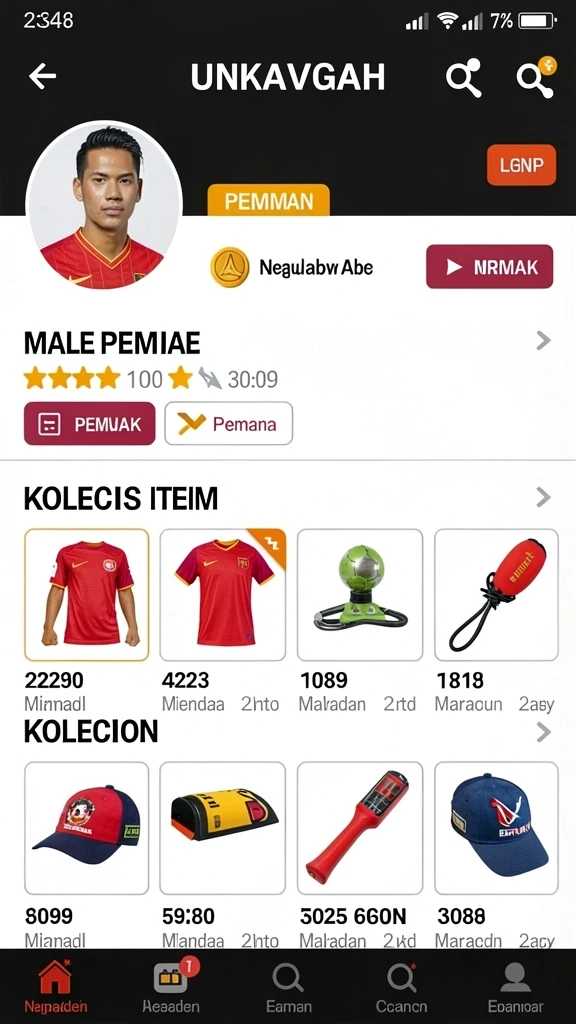 Screenshot menampilkan fitur bonus menarik yang sedang berlangsung.