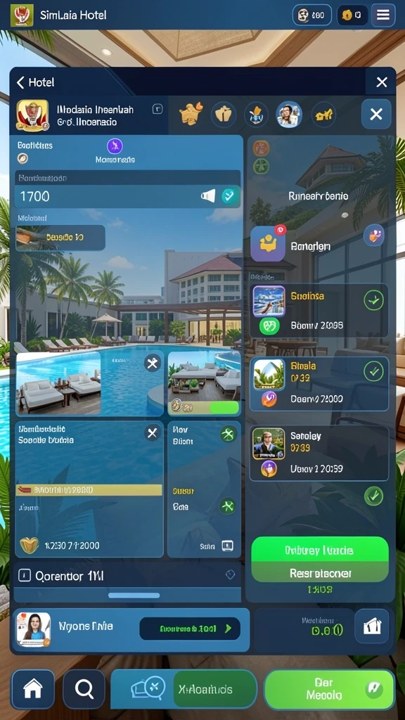 Tampilan antarmuka yang menarik dan user-friendly.