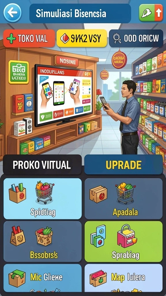 Tampilan antarmuka yang menarik dan mudah digunakan.