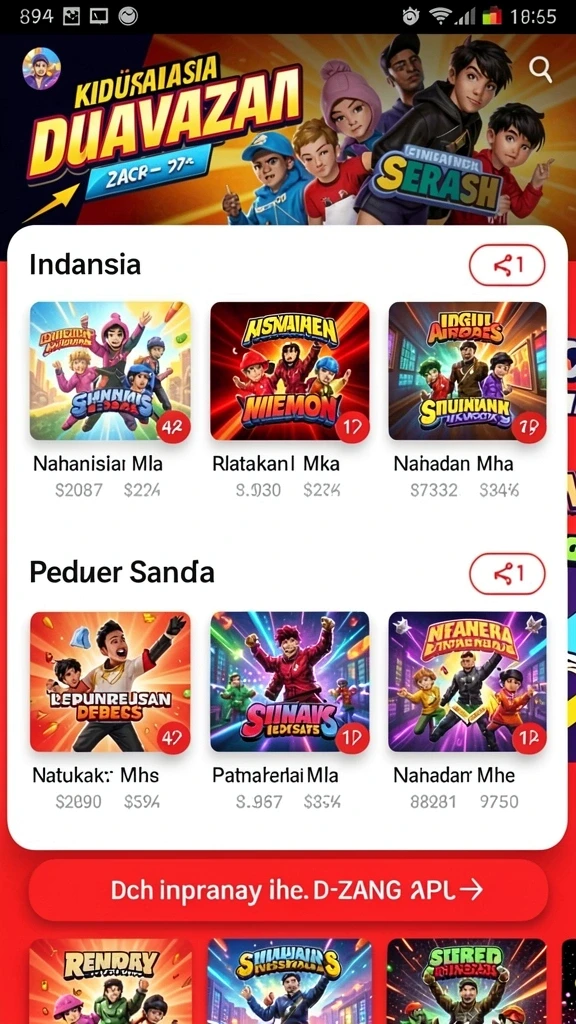 Sistem reward yang memotivasi pemain untuk berprestasi.