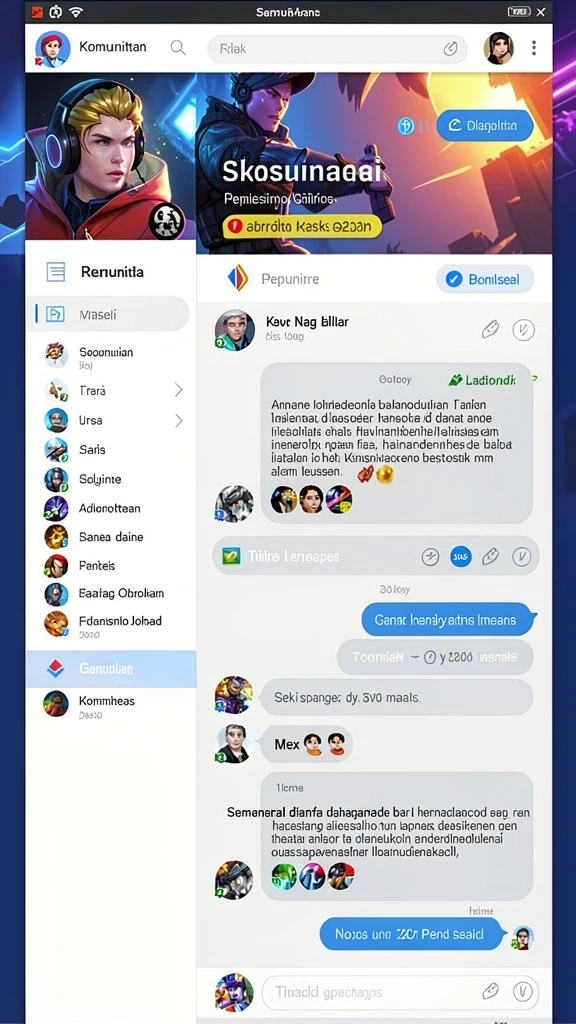 Karakter unik dengan kemampuan khusus di setiap level.