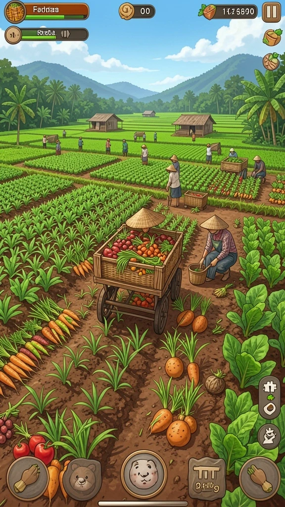 Level yang penuh tantangan dan variasi.
