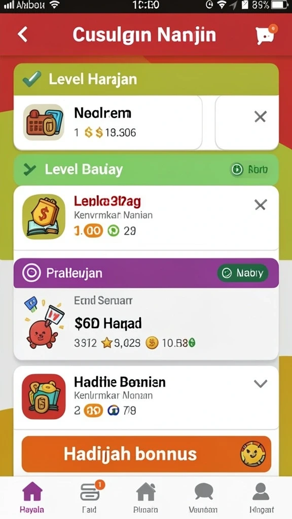 Antarmuka yang ramah pengguna dan mudah dinavigasi.