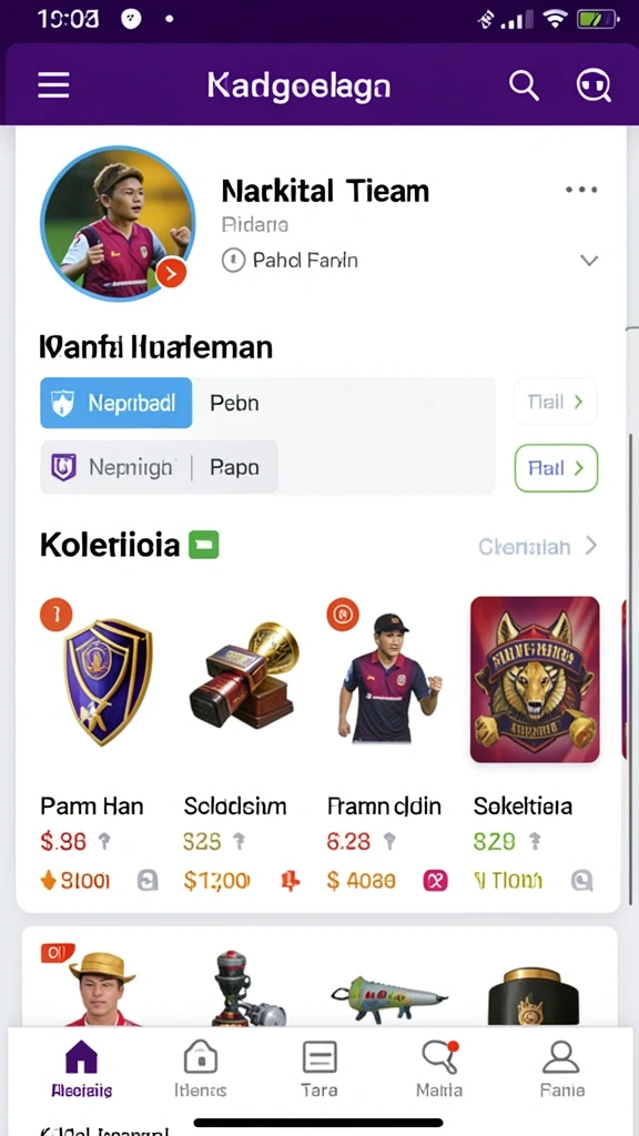 Tampilan antarmuka yang intuitif dan menarik.