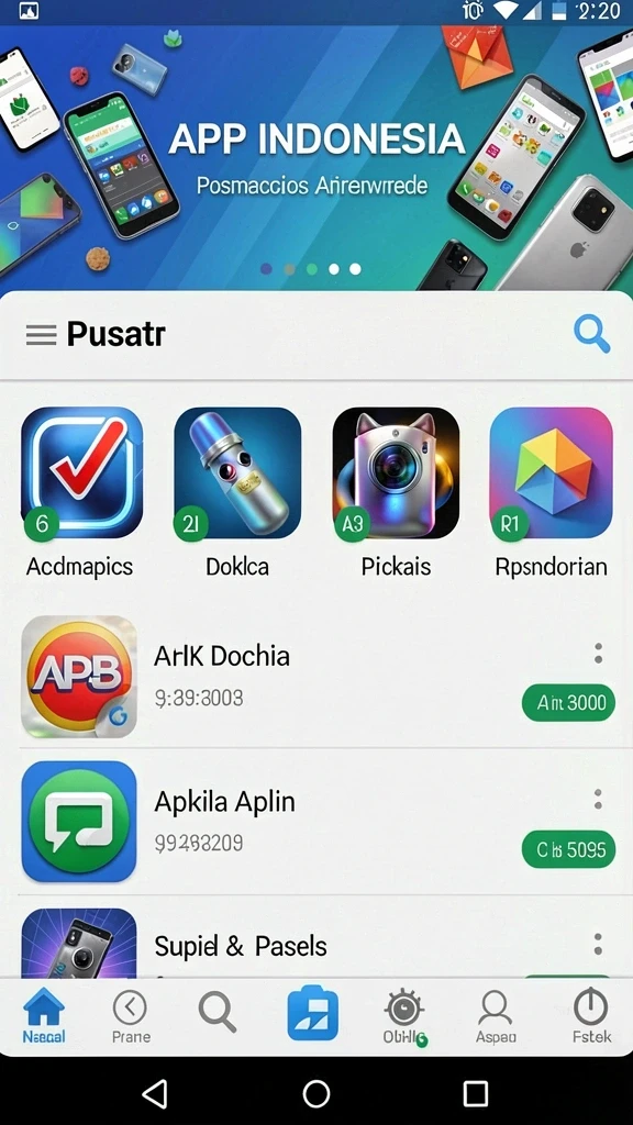 Tampilan antarmuka yang menarik dan user-friendly.