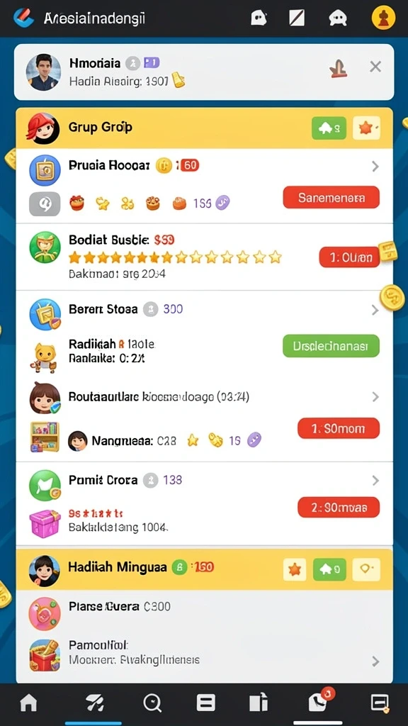 Fitur live chat customer service yang siap membantu 24 jam.