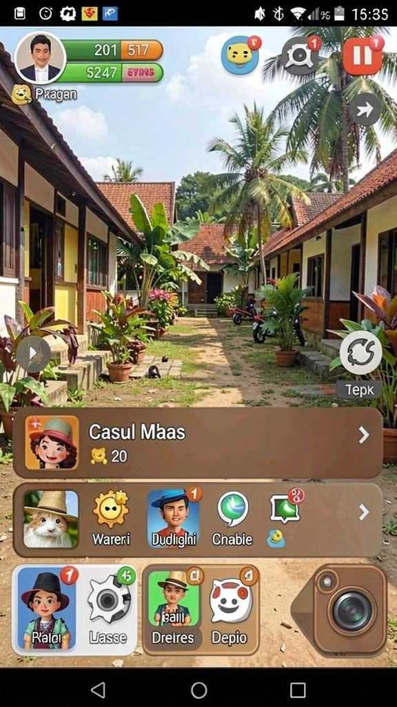 Mode permainan yang beragam dan menantang.