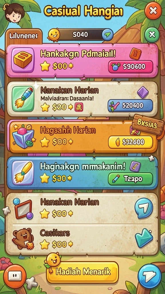 Beragam pilihan permainan slot yang seru untuk dimainkan.
