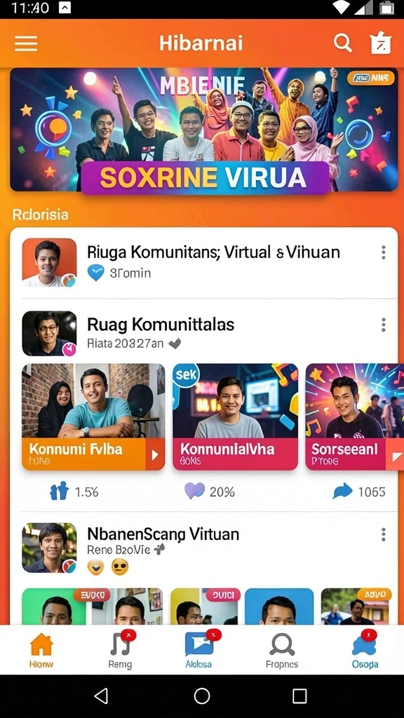 Pengalaman bermain multiplayer yang mengasyikkan.