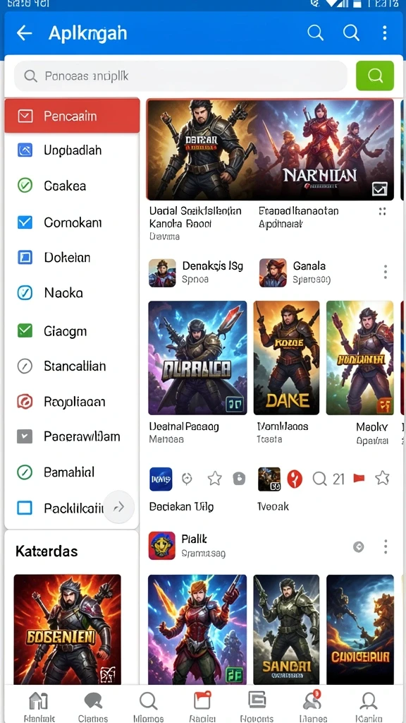 Bonus dan fitur menarik untuk pemain.