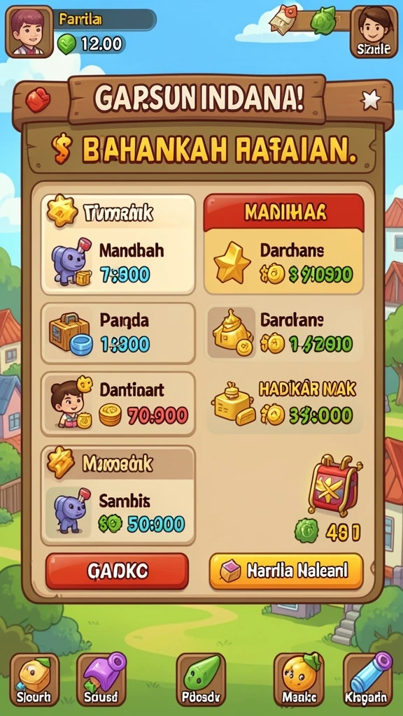 Beragam karakter yang bisa dipilih untuk dimainkan.