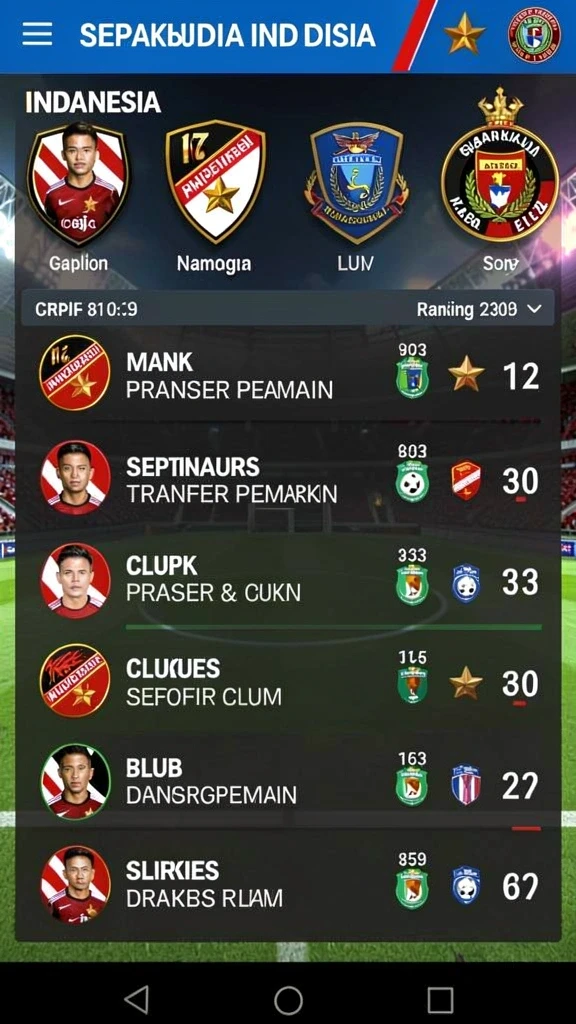 Tampilan antarmuka yang user-friendly dan mudah dipahami.