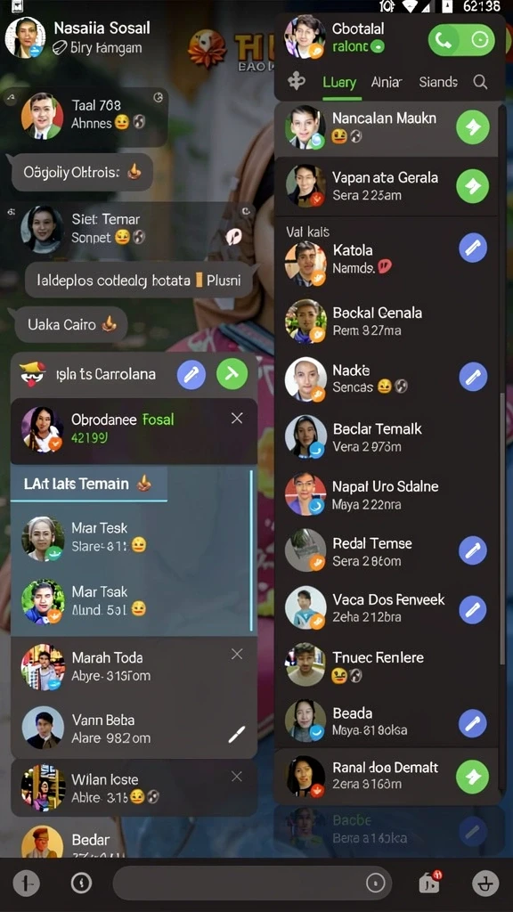 Pengguna dapat berinteraksi di forum komunitas.