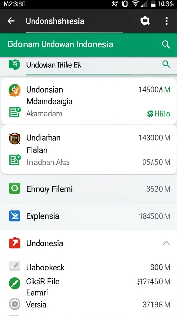 Tampilan awal yang menarik dan mudah dipahami.