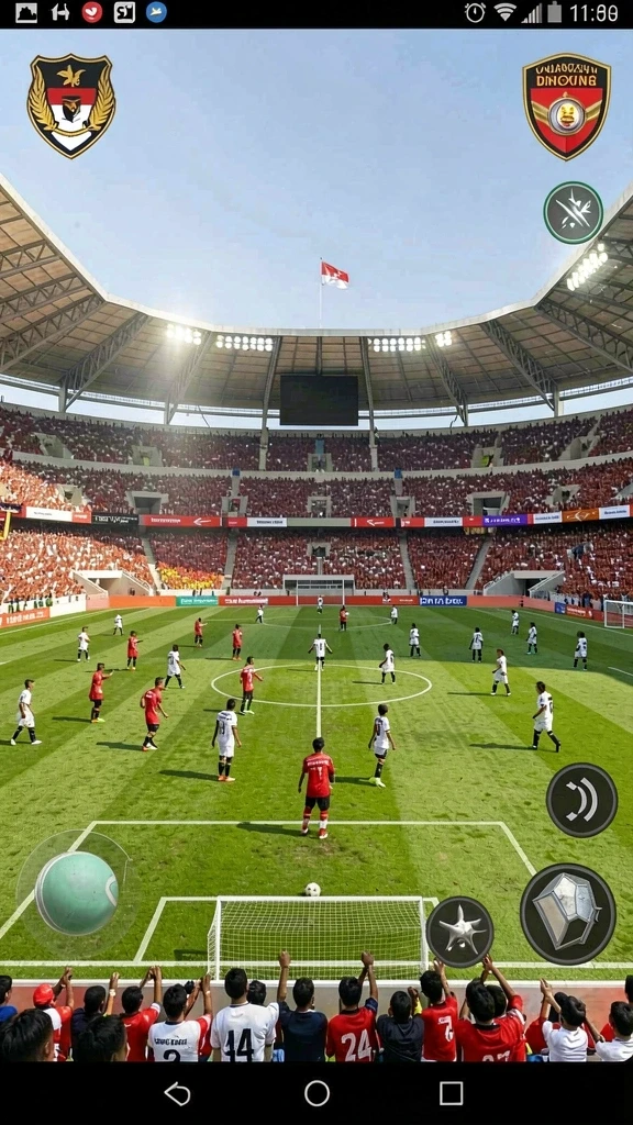 Tampilan mesin slot yang menawan dengan grafik cerah.