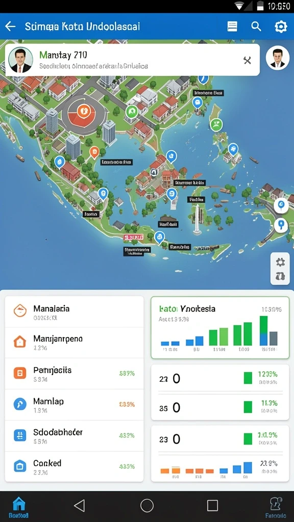 Karakter yang beragam dan menarik untuk dipilih.