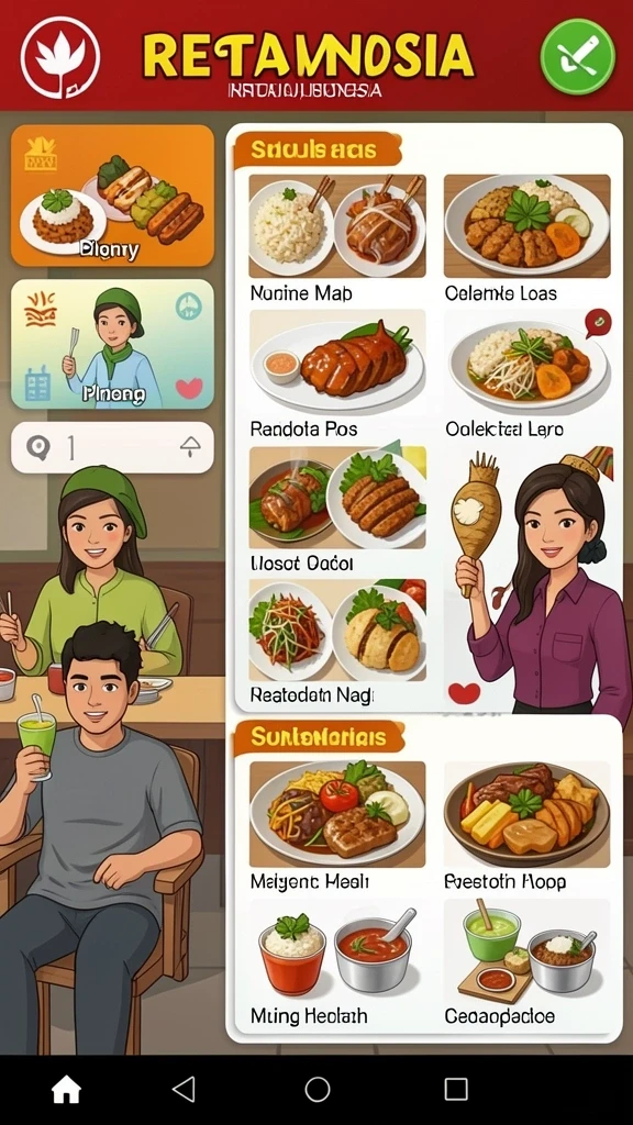 Pengguna dapat bermain dengan teman secara online.