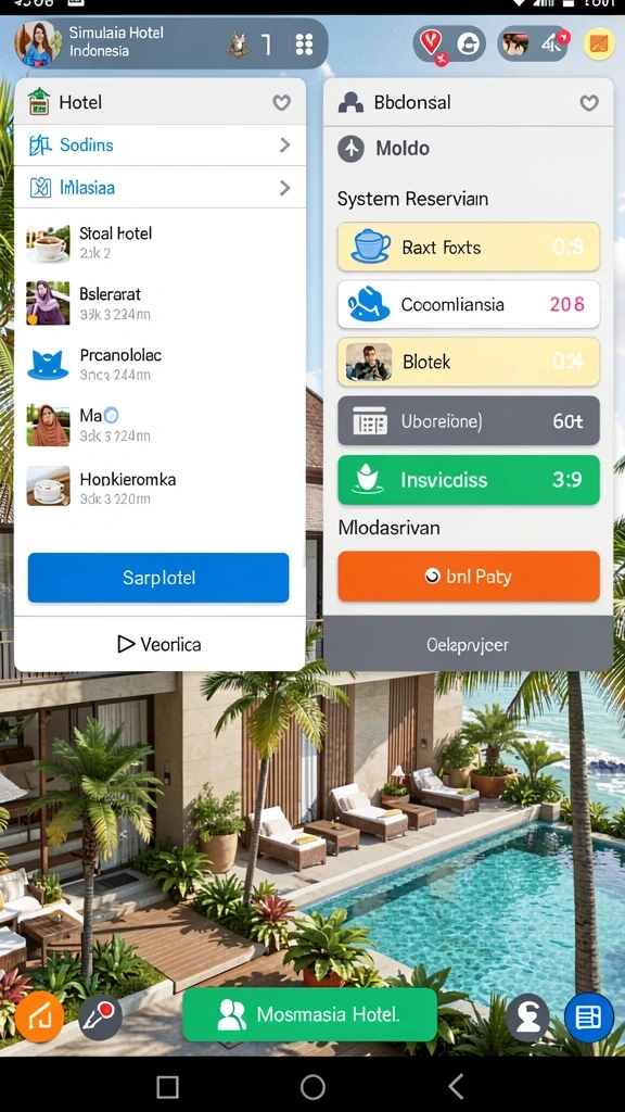 Tampilan antarmuka yang intuitif dan menarik.