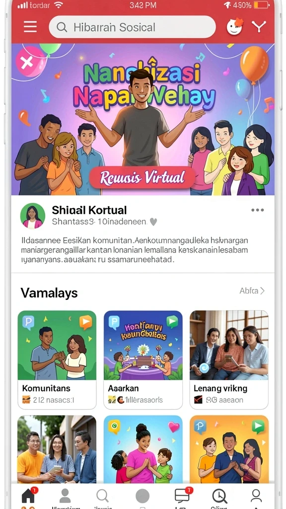 Karakter unik yang dapat meningkatkan pengalaman bermain.