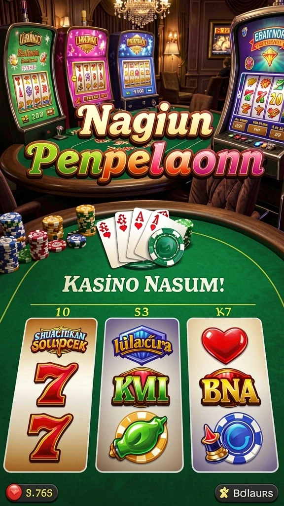 Tampilan mesin slot yang menarik dan beragam.