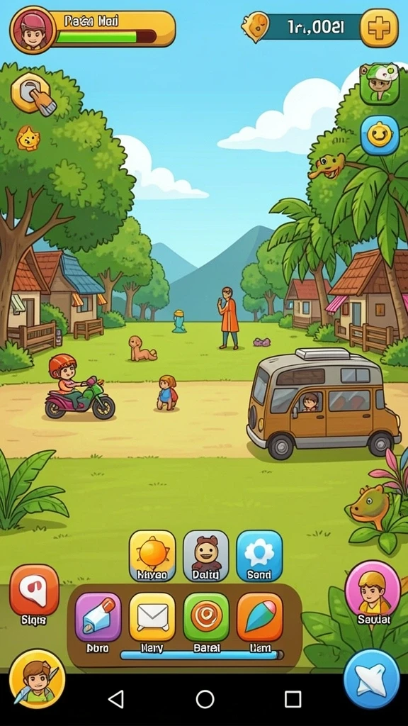 Cuplikan fitur multiplayer dalam RACIK198.