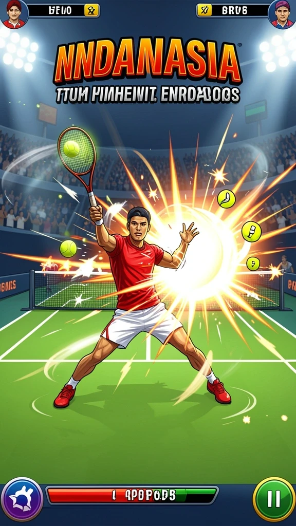 Gameplay seru saat menjelajahi level dalam RAJACUAN.