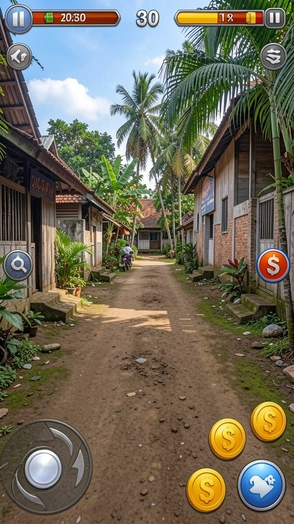 Level yang penuh tantangan dan misi seru untuk diselesaikan.