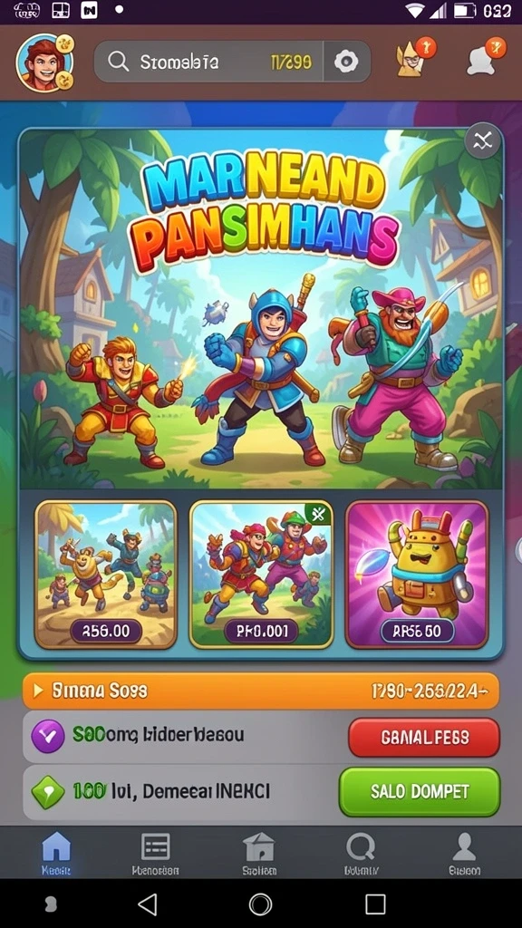 Tampilan antarmuka yang menarik dan mudah digunakan.