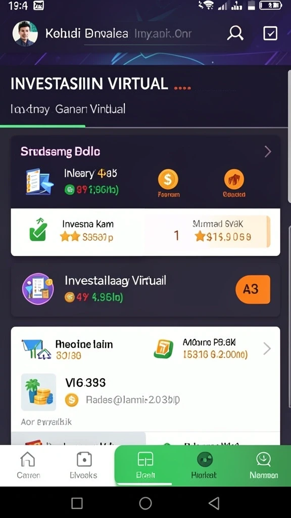 Tampilan antarmuka yang intuitif dan menarik.