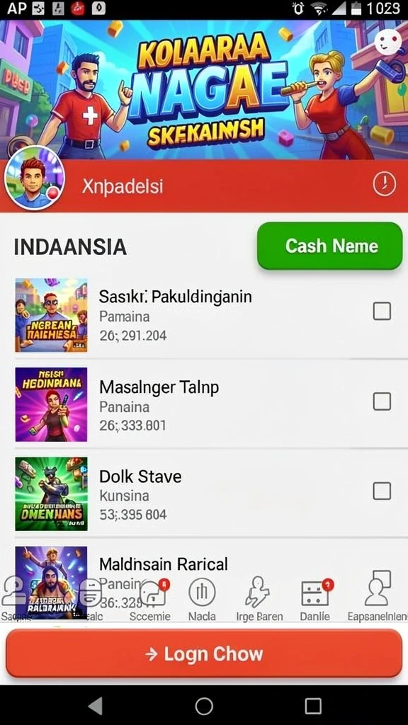 Screenshot menunjukkan berbagai kategori permainan yang tersedia di TV888.