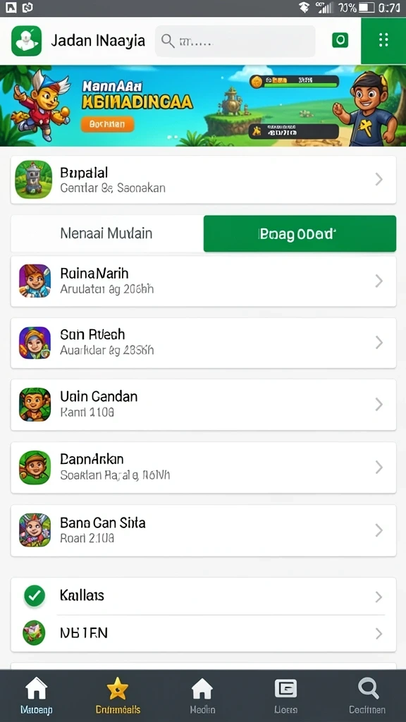 Tampilan antarmuka yang intuitif dan mudah digunakan.